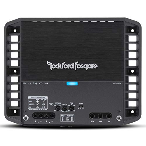 Rockford Fosgate P300X1 Punch 1-Channel Mono Block Amplifier Rockford Fosgate P300X1 Punch 1-Channel Mono Block Amplifier